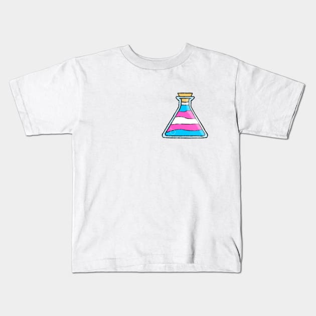 Trans Potion Kids T-Shirt by the-bone-weaver 